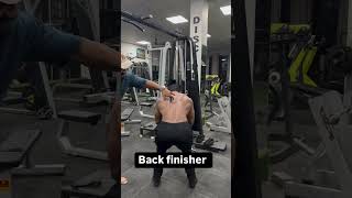 Back Finisher 💪🔥 backworkout backexcercise gymworkout navafitness ytshortsindia [upl. by Aihsei935]