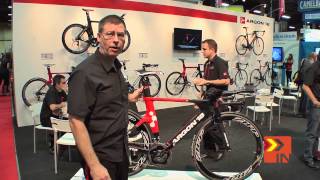 Argon 18 E118 2014 Triathlon Bike  Bike Insiders  Argon Time Trial Bike 2013 Interbike [upl. by Norword]