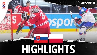 Highlights  Slovakia vs Poland  2024 MensWorlds [upl. by Hennie]