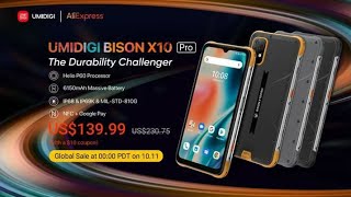 Umidigi Bison X10 Pro  Características Y Especificaciones  MovilTech TV [upl. by Rogergcam]