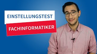 Einstellungstest Fachinformatikerin  Das musst du wissen 2024 einstellungstest informatik [upl. by Lienet870]