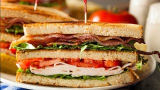 HOW TO MAKE CLUBHOUSE SANDWICH  Mitch Tagura [upl. by Diraf]