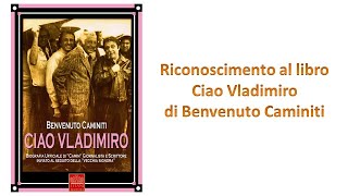 Riconoscimento Libro Ciao Vladimiro [upl. by Cirle]