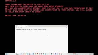 MBRErrorexe and Clutt666exe crashes windows 7 VMware Workstation [upl. by Durrell643]