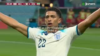 Inglaterra 6 Iran 2 Partido Completo en DVD Descarga HD Copa Mundial Qatar 2022 [upl. by Otreblaug]