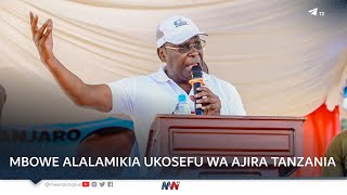 MWANZO HABARI LIVE MBOWE ALALAMIKIA UKOSEFU WA AJIRA TANZANIA [upl. by Orips]