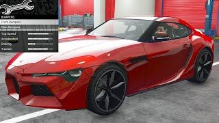 GTA 5  DLC Vehicle Customization  Dinka Jester RR 2020 Toyota Supra [upl. by Arua909]