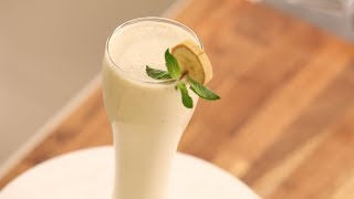 Banana Smoothie Curd  Sanjeev Kapoor Khazana [upl. by Ray]