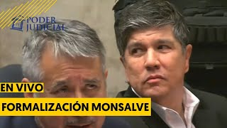 EN VIVO Audiencia de formalización de Manuel Monsalve imputado como autor de delitos sexuales [upl. by Dorkas]