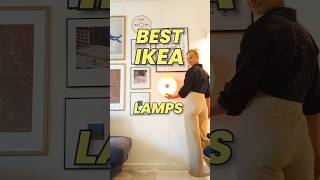 best ikea lamps ✨ ikea lamps lamp ikeafinds ikeastore interiordesign homedecor homeinspo [upl. by Anneehs]