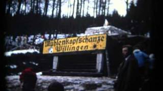 Skispringen Willingen 1971 auf der alten Mühlenkopfschanze [upl. by Gardell]