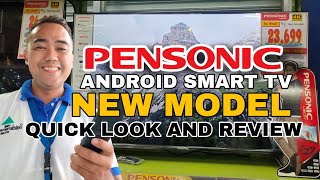 PENSONIC ANDROID SMART TV QUICK LOOK AND REVIEW [upl. by Elledoj]