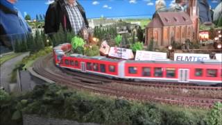 1 Tag der Modelleisenbahn 2015  Eisenbahnfreunde Helmstedt [upl. by Ainesell]