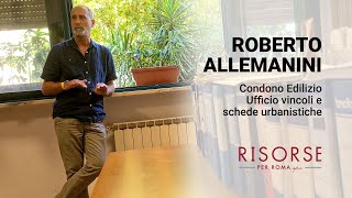 Roberto Allemanini  Condono edilizio vincoli e schede urbanistiche  15092023 [upl. by Healy]