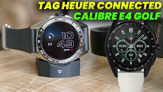 TAG Heuer Connected Calibre E4 Golf Edition Watch Review Golfers Dream Watch [upl. by Esille]