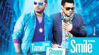 Tamer FT Shaggy smile  تامر حسني و شاجي سمايل ماستر كامله [upl. by Edahs]