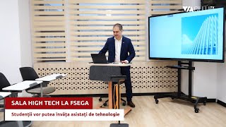 FSEGA a inaugurat o sală de curs dotată cu înaltă tehnologie realizată cu sprijinul Bosch [upl. by Arva]