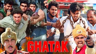 Ghatak 1996 Fighting Scene  Sunny Deol  Danny Denzongpa  Ghatak Movie Spoof  Comedy Dialogue [upl. by Helfant]