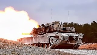 M1A1 Abrams Tank • Live Fire Exercise With GoPro View [upl. by Ruthie]