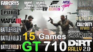 GT 710  i7 3770  15 Games Tested in 2024 [upl. by Jsandye742]