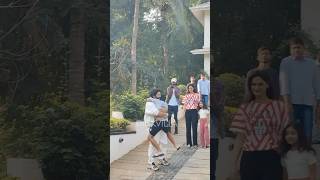 Allu Arjun’s EMOTIONAL REUNION with WIFE amp KIDS after getting Interim Bail🥹  shorts family [upl. by Eelrebmik883]