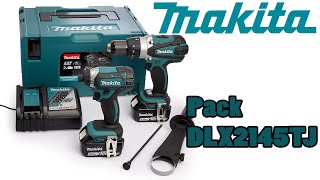 MAKITA pack DLX2145TJ  Présentation et test 👌👌 DTD152Z  DHP458Z [upl. by Aisitel711]