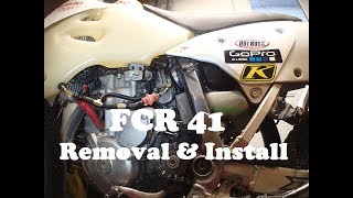 FCR 41 Removal amp Install [upl. by Onibla]