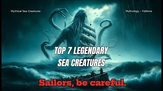 Mythical CreatureMythology Top 7 Legendary Sea Creatures [upl. by Palladin900]