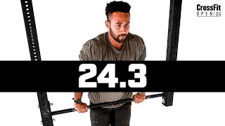 CrossFit Open Workout 243 [upl. by Hartill]