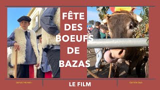 La Fête des Boeufs Gras de BAZAS 13 boeufs défilent [upl. by Banquer]