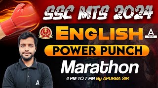 SSC MTS English Marathon Class 2024  SSC MTS English in Bengali  by Apurba Sir [upl. by Husch]