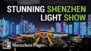 China UNCUT Experience the Full Glory of the Shenzhen Light Show in One Shot 🇨🇳 [upl. by Ahsemot]