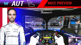 F1 2024 Full Career Mode AUSTRIAN GP  Race Preview  Williams FW46 [upl. by Bank]