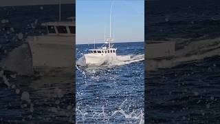 Moon Shine  Beautiful Fishing Boat Enters The Manasquan Inlet [upl. by Leaj]