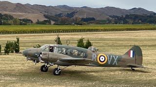 Avro Anson MK 1 classic Fighters Omaka 2023 [upl. by Khalid114]