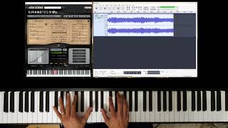 New piano and recording test setup [upl. by Heinrich]