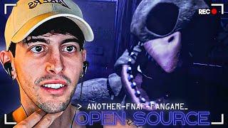 Robleis juega FNAF Open Source COMPLETO [upl. by Blaire]