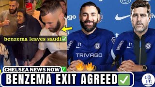 BREAKING✅Finally Karim Benzema Exit Agreed Decision Made Chelsea News [upl. by Volding879]