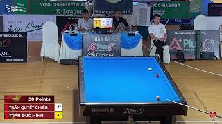 🛑Trực tiếp Quyết Chiến Trần vs Trần Đức Minh  Tứ Kết Vô Địch Quốc Gia Carom 3C 2024 [upl. by Swayne830]