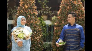 ZAHRA amp WAFA ENGAGEMENT DAY 31 DESEMBER 2017 [upl. by Haywood]