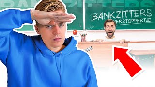 BANKZITTERS VERSTOPPERTJE IN EEN SCHOOL [upl. by Lohcin]