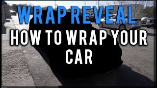 How To Apply Matte Black Vinyl Wrap [upl. by Browning871]