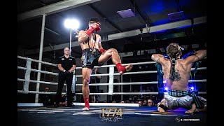 1774 Muaythai Series  6th Edition  Max McVicker Muay U vs Pinpetch Banchamek Gym [upl. by Ilocin803]