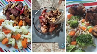 High Fiber  Low Carbs Diet Meal dietmeals steamedvegetables highfiberfoods [upl. by Zabrina]