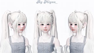 Zepeto Face Tutorial  Oplas Zepeto  Cute Baby Girl [upl. by Derick598]