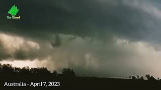 Giant hailstone Severe storm The whole world is praying for Australia [upl. by Asirap]