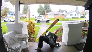 Caught in 4K 😆 Best Security Camera Fails of 2024 [upl. by Oalsecnew]