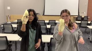 Demonstrate donning and doffing sterile gloves [upl. by Cornell]