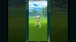 Caught Shiny✨ Hitmonlee Pokemon go hitmonlee pokemongo pokemon shiny shortsvideo shorts viral [upl. by Skolnik867]