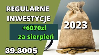 Iwestycje w akcje sierpien 2023 Co kupiłem W co inwestować w 2023 roku [upl. by Steffie]